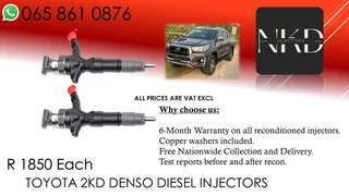 Toyota 2kd Diesel Injectors For Sale On Exchange