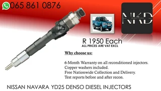 Nissan Navara Yd25 Diesel Injectors For Sale On Exchange With 6 Months Warranty