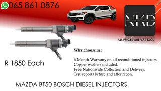 Mazda Bt50 Diesel Injectors For Sale On Exchange Or To Recon With Warranty