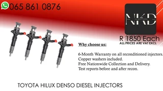 Toyota Hilux Diesel Injectors For Sale On Exchange