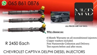 Chevrolet Captiva Diesel Injectors For Sale On Exchange With 6 Months Warranty