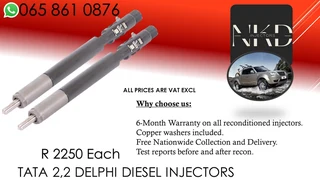 Tata 2.2 Diesel Injectors For Sale On Exchange Or To Recon