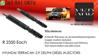 Hyundai Terrican 2.9 Diesel Injectors For Sale On Exchange