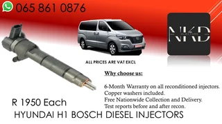 Hyundai H1 Diesel Injectors For Sale On Exchange