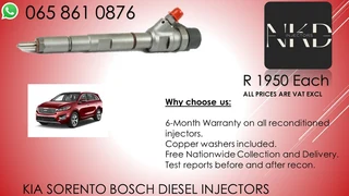 Mahindra Scorpio Diesel Injectors For Sale Or To Recon
