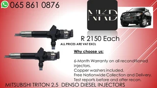 Mitsubishi Triton 2.5 Diesel Injectors For Sale On Exchange Or To Recon