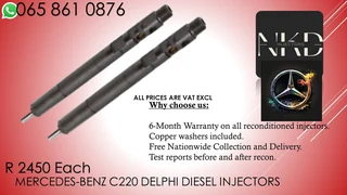 Mercedes C220 Diesel Injectors For Sale On Exchange