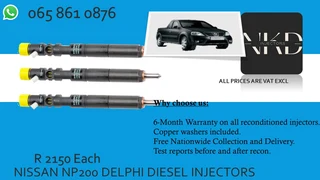 Nissan Np200 Diesel Injectors For Sale On Exchange Or To Recon