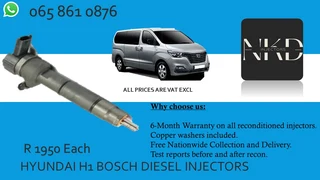 Hyundai H1 Diesel Injectors For Sale On Exchange