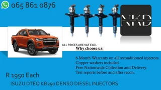 Isuzu Dteq Kb250 Diesel Injectors For Sale On Exchange With 6 Months Warranty