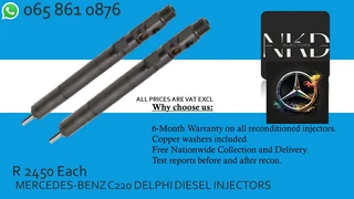 Mercedes C220 Diesel Injectors For Sale On Exchange Or To Recon With Warranty