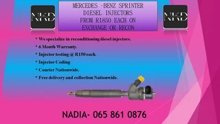 Mercedes Benz Sprinter Diesel Injectors For Sale On Exchange Or To Recon