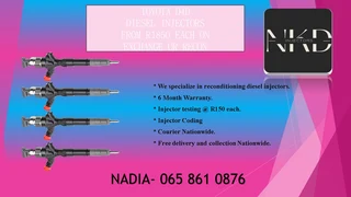 TOYOTA D4D DIESEL INJECTORS FOR SALE ON EXCHANGE