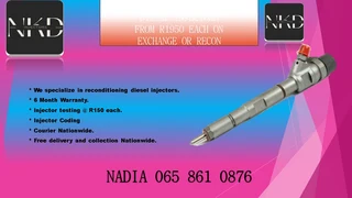 KIA SORENTO DIESEL INJECTORS FOR SALE OR TO RECON