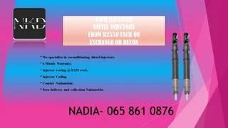 Gwm 2.0 Steed Diesel Injectors For Sale On Exchange Or To Recon With Warranty