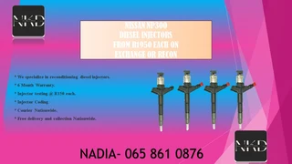 Nissan Np300 Diesel On Exchange Or To Reconinjectors For Sale