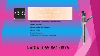 Ford Everest (3.0/bt50) Diesel Injectors For Sale On Exchange Or To Recon With Warranty