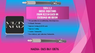 Tata 2.2 Diesel Injectors For Sale On Exchange Or To Recon