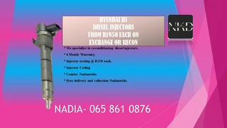 Hyundai H1 Diesel Injectors For Sale On Exchange
