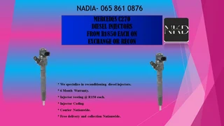 Mercedes C270 Diesel Injectors For Sale On Exchange Or To Recon