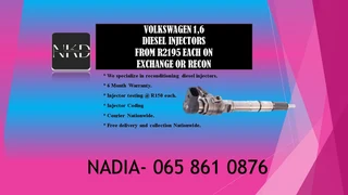 Volkswagen 1.6 Diesel Injectors For Sale On Exchange Or To Recon With Warranty