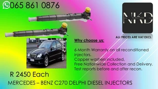 Mercedes C270 Diesel Injectors For Sale On Exchnage Or To Recon