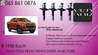 Isuzu Dteq250 Diesel Injectors For Sale On Exchange With 6 Months Warranty