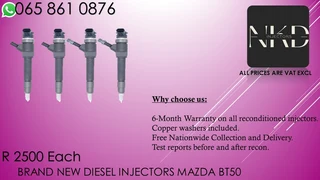 Maxda Bt50 New Diesel Injectors For Sale On Exchange Or To Recon