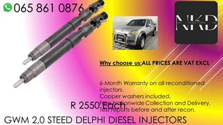 Gwm 2.0 Steed Diesel Injectors For Sale On Exchange Or To Recon With Warranty