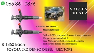 Toyota 2kd Diesel Injectors For Sale On Exchange