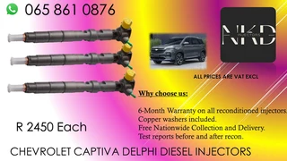 Checrolet Captiva Diesel Injectors For Sale On Exchange With 6 Months Warranty