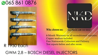 Gwm 2.8 Diesel Injectors For Sale On Exchange Or To Recon