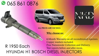 Hyundai H1 Diesel Injectors For Sale On Exchange