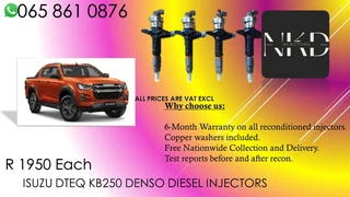 Isuzu Dteq Kb250 Diesel Injectors For Sale On Exchange With 6 Months Warranty