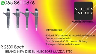 Mazda Bt50 New Diesel Injectors For Sale On Exchange Or To Recon
