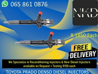 Toyota Prado Diesel Injectors For Sale