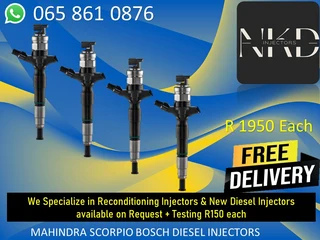 Mahindra Scorpio Diesel Injectors For Sale On Exchange Or Recon