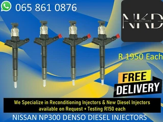 Nissan Np300 Diesel Injectors For Sale Or Recon With Warranty