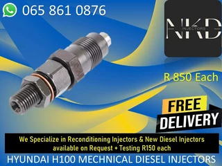 Hyundai H100 Diesel Injectors For Sale Or Recon