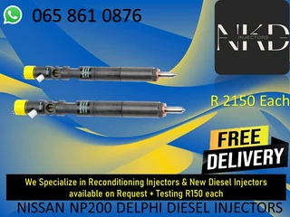 Nissan Np200 Diesel Injectors For Sale Or Recon