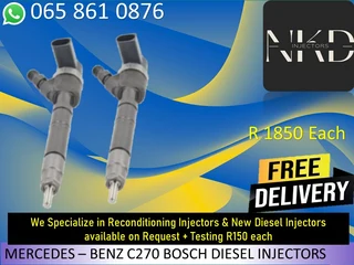 Mercedes C220 Diesel Injectors For Sale