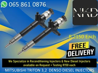 Mitsubishi Triton Diesel Injectors For Sale Or Recon