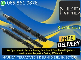 Hyundai Terracan diesel injectors for sale on exchange or recon