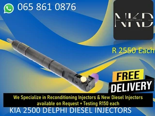 Kia 2500 Diesel Injetors For Sale Or Recon