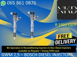 Gwm 2.5 Diesel Injectors For Sale On Exchange Or Recon
