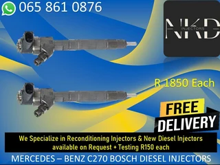 Mercedes C270 Diesel Injectors For Sale Or Recon