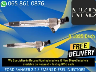 Ford Ranger 2.2 Injectors For Sale Or Recon