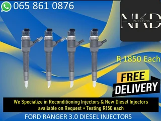 Ford Ranger 3.0 Tdci Diesel Injectors For Sale On Exchange Or Recon