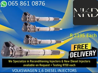 Audi 1.6 Injectors For Sale Or Recon
