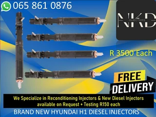 New Hyundai H1 Diesel Injectors For Sale